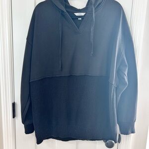 Time and Tru Black V-Neck Women's Sweater